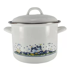 Zománcozott Fazék+Fedő Acp 24 Cm Libás 303/24