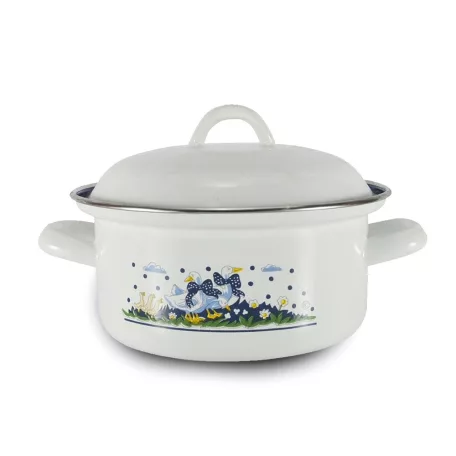 Zománcozott Lábas+Fedő Acp 16 Cm Libás 2313/16