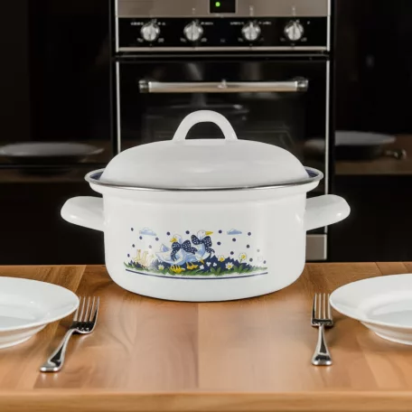 Zománcozott Lábas+Fedő Acp 20 Cm Libás 2313/20