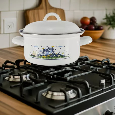 Zománcozott Lábas+Fedő Acp 24 Cm Libás 2313/24