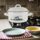 Zománcozott Lábas+Fedő Acp 28 Cm Libás 6 L 2313/28