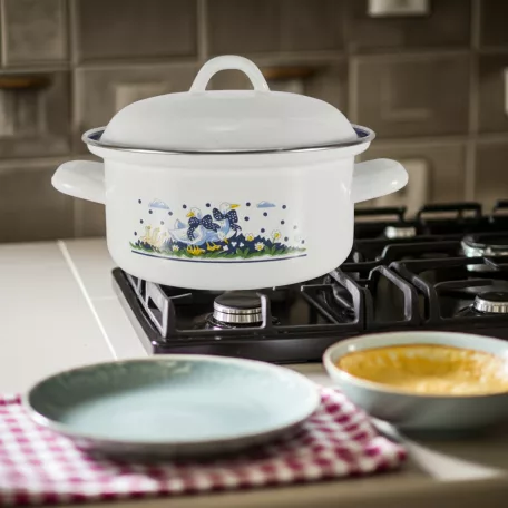 Zománcozott Lábas+Fedő Acp 28 Cm Libás 6 L 2313/28