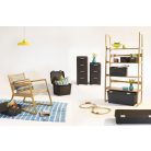 Curver 4 Fiókos Rattan Hatású Tároló Barna 06605-210 