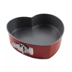 Kapcsos Szív Tortaforma 25 Cm Teflonos