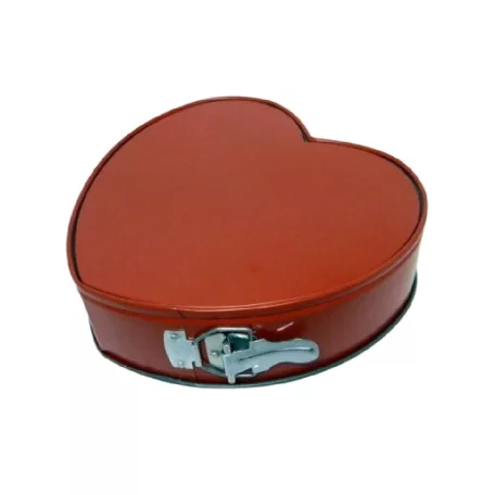 Kapcsos Szív Tortaforma 25 Cm Teflonos