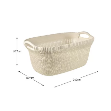 Curver Knit Ruháskosár 40 L