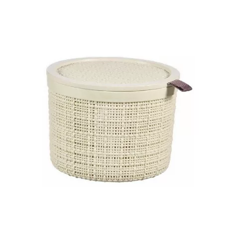 Curver Jute Kerek Tárolódoboz+Tető 2 L 01903 