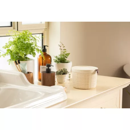 Curver Jute Kerek Tárolódoboz+Tető 2 L 01903 