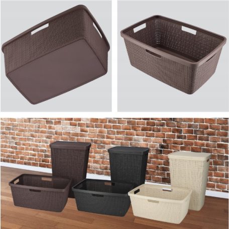 Curver Jute Ruháskosár 46 L