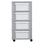 Curver Infinity Fiókos Tároló 4X11 L 04355 