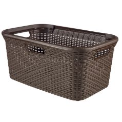 Curver Rattan Hatású Ruháskosár 45 L