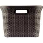 Curver Rattan Hatású Ruháskosár 45 L
