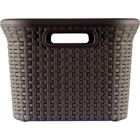 Curver Rattan Hatású Ruháskosár 45 L