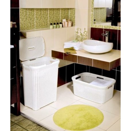 Curver Rattan Hatású Ruháskosár 45 L