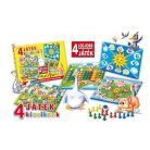 Társasjáték Mix 4 játék egyben