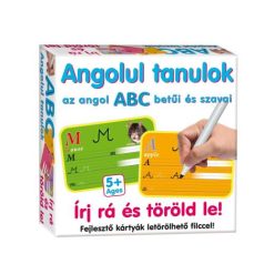 Angolul Tanulok Fejlesztő Kártyák Filccel DD507 