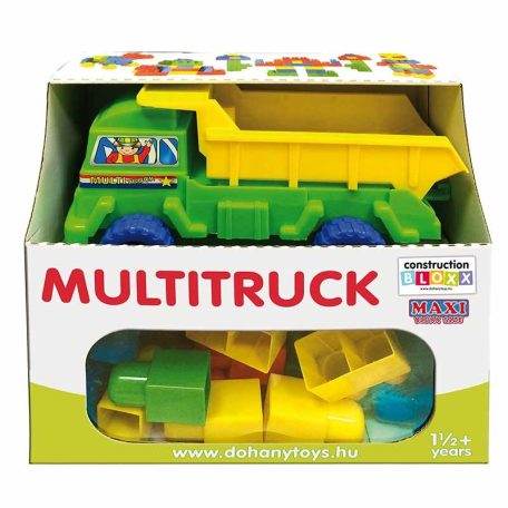 Játék Teherautó Multi Truck+Maxi Block