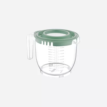 Mércés Keverő Tál+Tető 2200 ML 