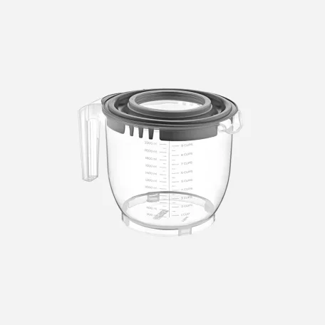 Mércés Keverő Tál+Tető 2200 ML 