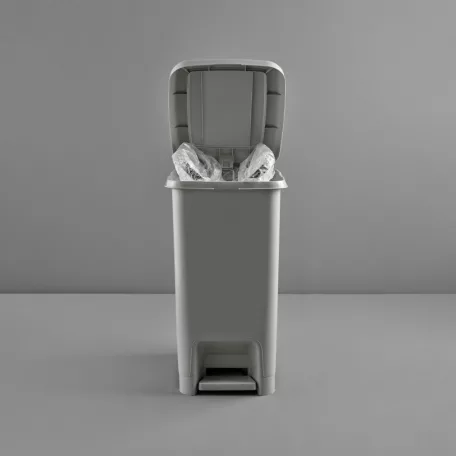 Pedálos Szemetes 10 L Slim 01041