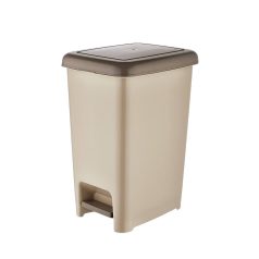 Pedálos Szemetes 15 L Slim 01042