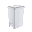 Pedálos Szemetes 15 L Slim 01042