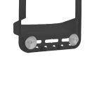 Fürdőszobai Polc 27X12X62 Cm 