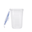 Ételtároló Kerek Magas Patentzáras 1225 ML - 30521