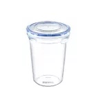 Ételtároló Kerek Magas Patentzáras 1225 ML - 30521