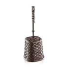 Rattan.Hatású Wc Kefe+Tartó 11119