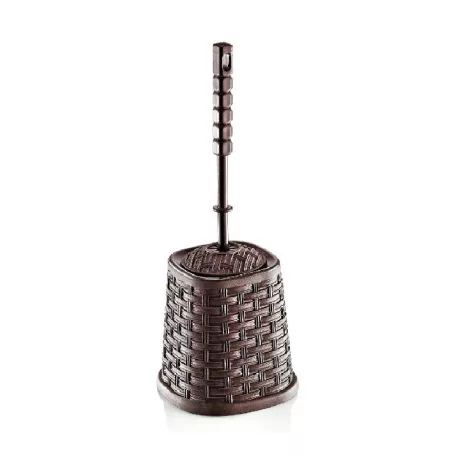 Rattan.Hatású Wc Kefe+Tartó 11119