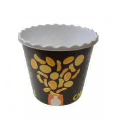Popcorn Kosár Kerek Műanyag 2,2 L 00750