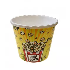 Popcorn Kosár Kerek Műanyag 2,2 L 00750