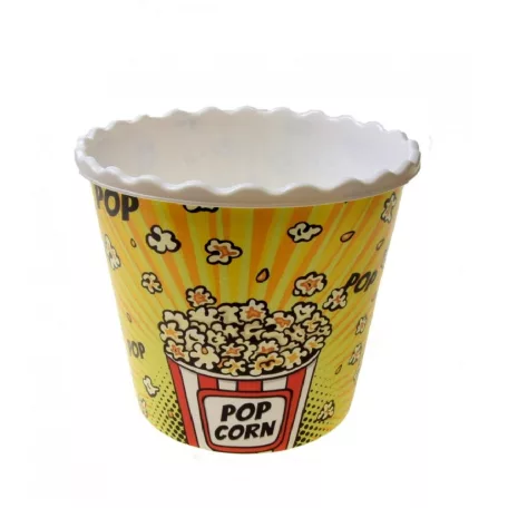 Popcorn Kosár Kerek Műanyag 2,2 L 00750