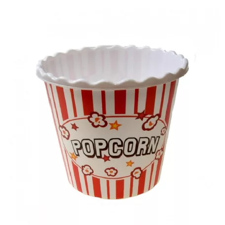 Popcorn Kosár Kerek Műanyag 2,2 L 00750