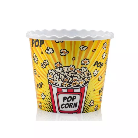 Popcorn Kosár Kerek Műanyag 2,2 L 00750