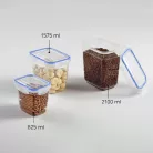 Ételtároló Szögletes Patentzáras 2100ML - 30336