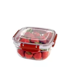 Ételtartó Kocka Patentzáras 900 ML - 30803