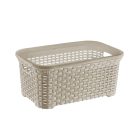 Ruháskosár Rattan Hatású 50 L Dunya