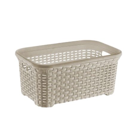 Ruháskosár Rattan Hatású 50 L Dunya