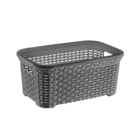 Ruháskosár Rattan Hatású 35 L Dunya