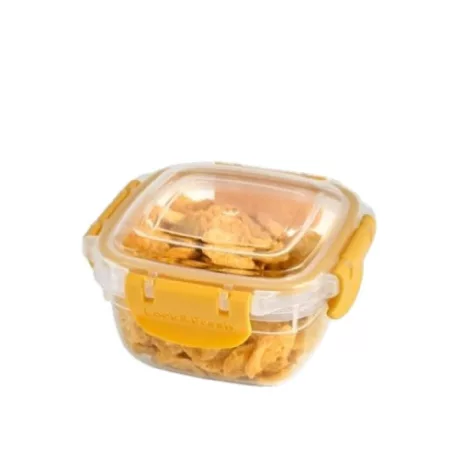 Ételtartó Kocka Patentzáras 275 ML - 30801