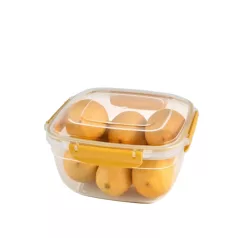 Ételtároló Szögletes Patentzáras 2400 ML 30805