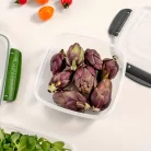 Ételtároló Szögletes Patentzáras 2400 ML 30805