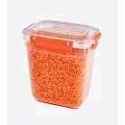 Ételtartó Szögletes Patentzáras 2100 ML - 30853