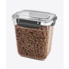 Ételtartó Szögletes Patentzáras 2100 ML - 30853