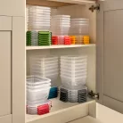 Ételtároló Szett Szögletes Patentzáras 3 db-os 30872