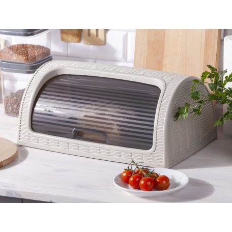 Kenyértartó Rattan Hatású 05331