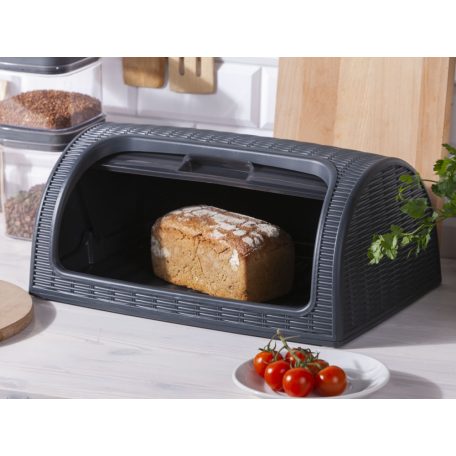 Kenyértartó Rattan Hatású 05331