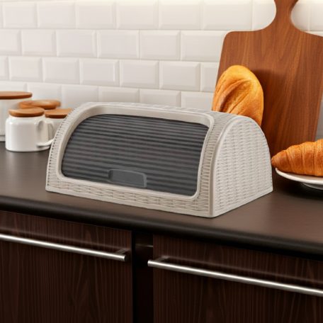 Kenyértartó Rattan Hatású 05331